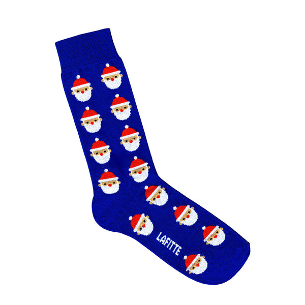 Royal Blue Santa Socks Shop Lafitte Socks Online Australia