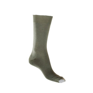 Mercerised Cotton Sock with Tough Toe™ | Black