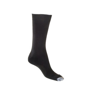 Mercerised Cotton Sock with Tough Toe™ | Black