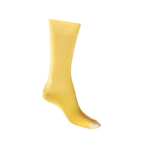 Mercerised Cotton Sock with Tough Toe™ | Yellow