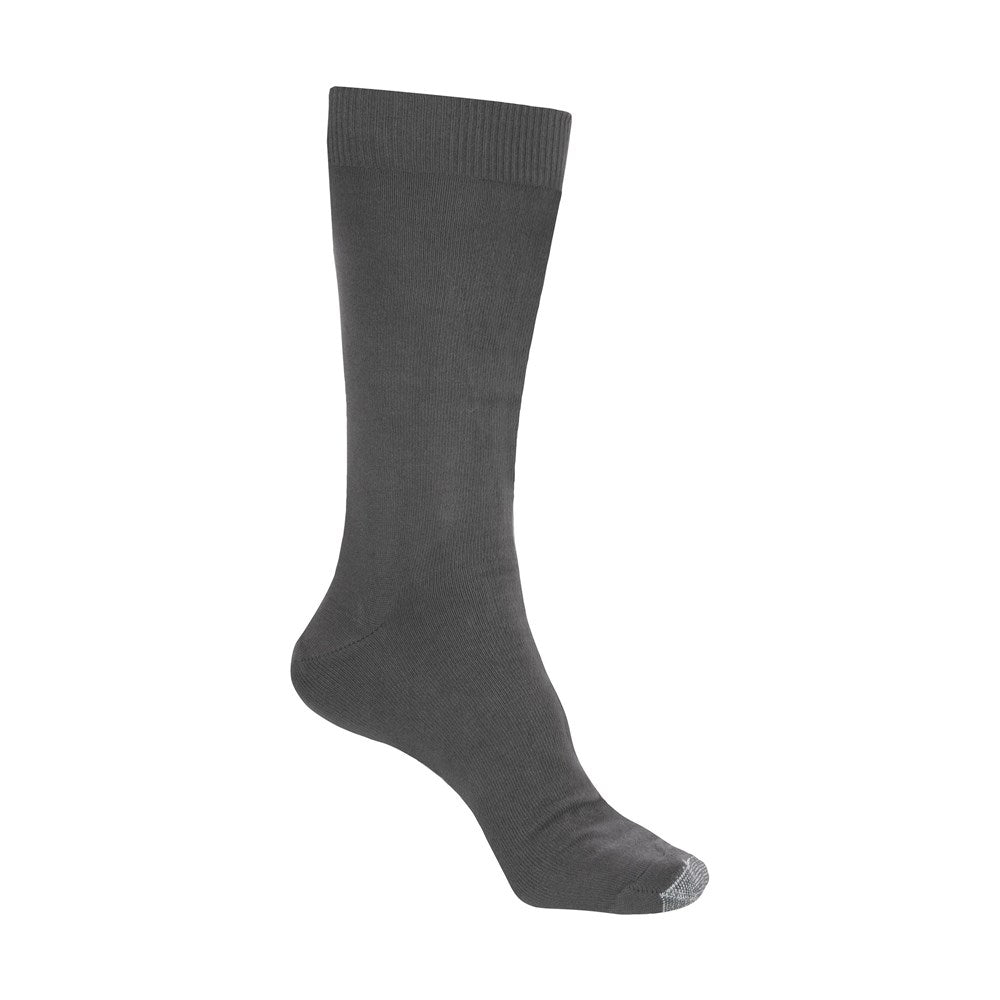 Bamboo Loose Top Sock with Tough Toe™ | Charcoal