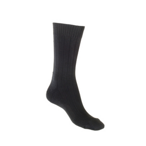 BLACK bamboo cushion foot socks for men and women aus