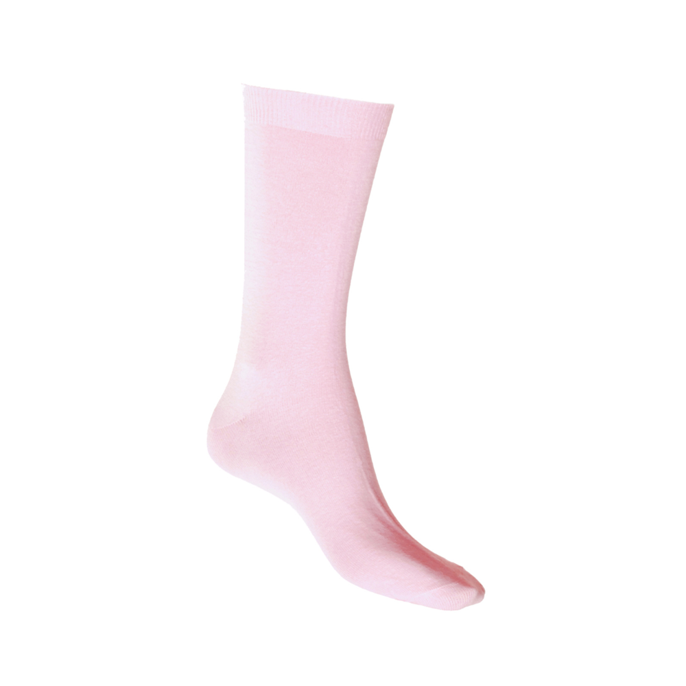 Cotton Soft Crew Socks PINK Man Woman Aus