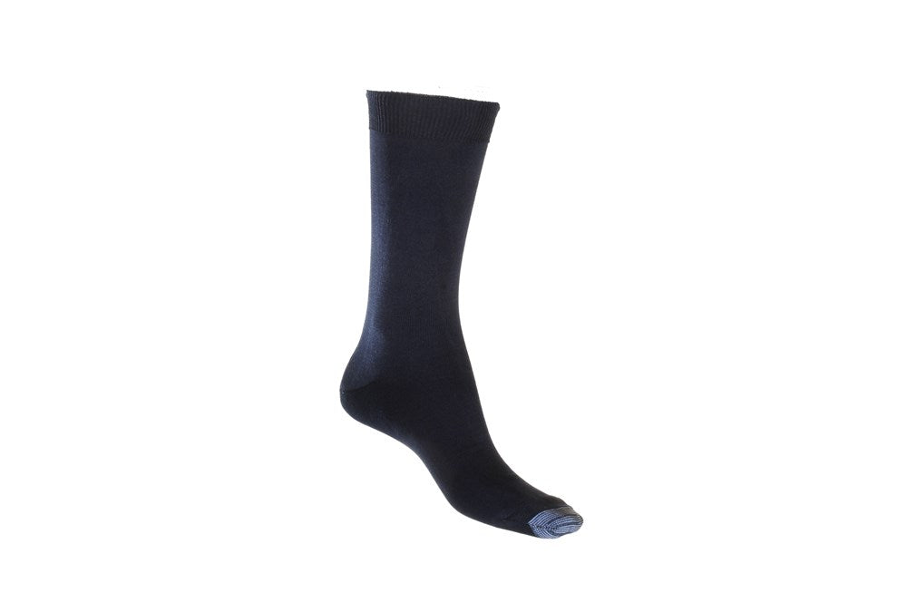 Mercerised Cotton Sock with Tough Toe™ | Navy