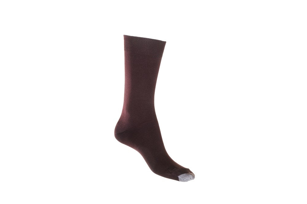 Mercerised Cotton Sock with Tough Toe™ | Burgundy