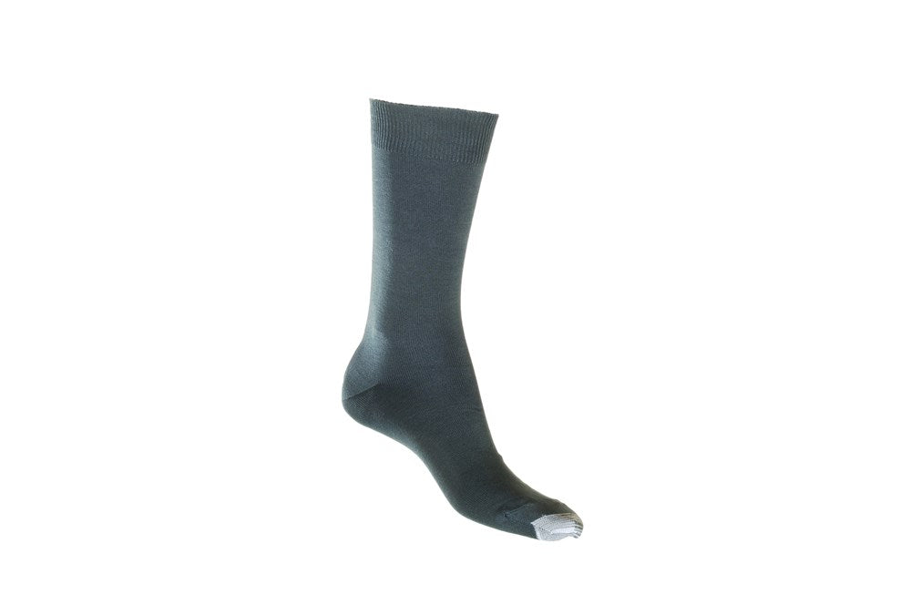 Mercerised Cotton Sock with Tough Toe™ | Petrol